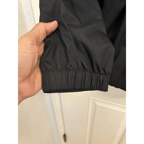 Nike Golf Men's Windbreaker Jacket Long Sleeve Black V-Neck CLIMA-FIT size XL - Picture 4 of 14